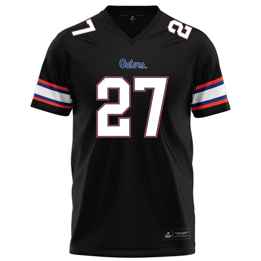 Florida - NCAA Football : Dijon Johnson - Black Football Jersey-0