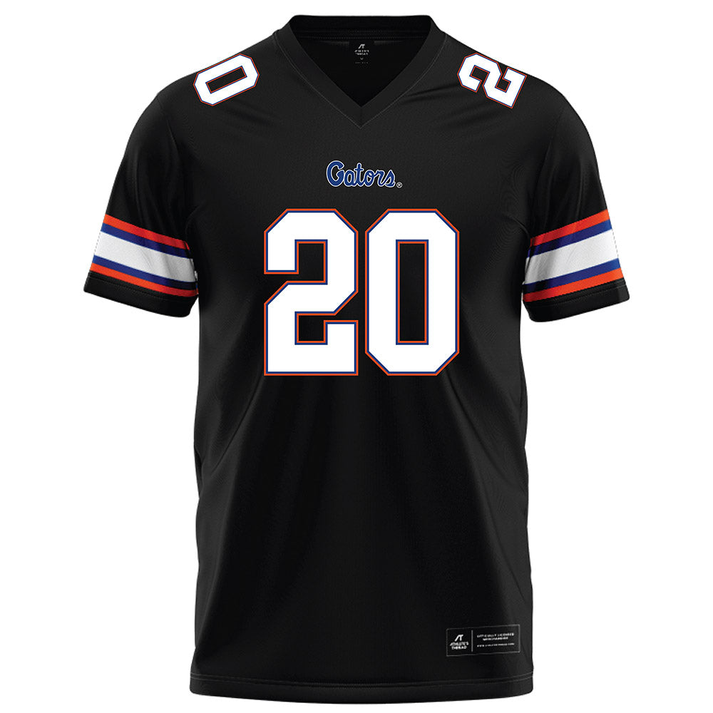 Florida - NCAA Football : Waltez Duke Clark - Black Football Jersey-0