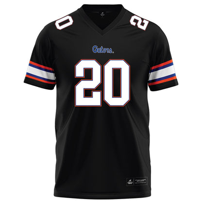 Florida - NCAA Football : Waltez Duke Clark - Black Football Jersey-0