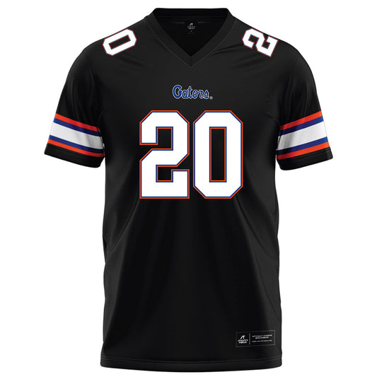Florida - NCAA Football : Waltez Duke Clark - Black Football Jersey-0