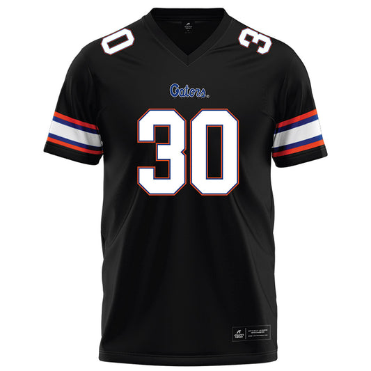 Florida - NCAA Football : Taylor Spierto - Black Football Jersey