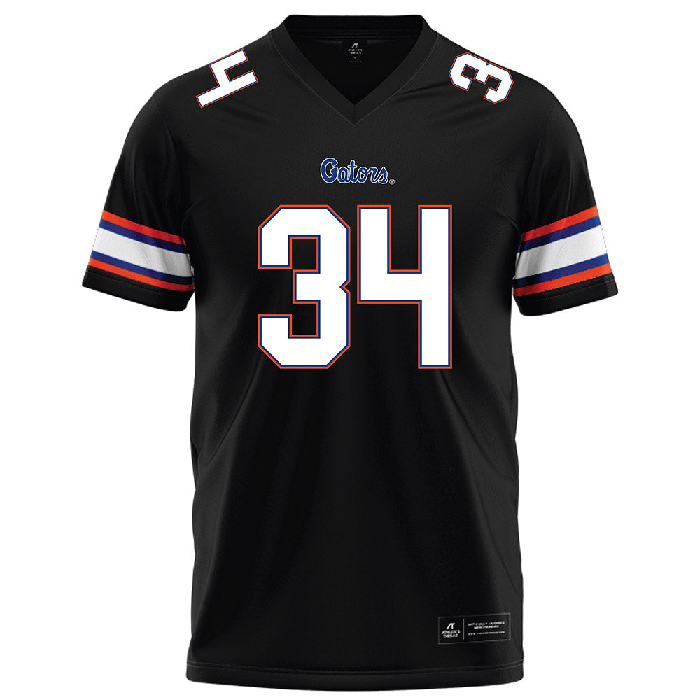 Florida - NCAA Football : Kelvin Jimenez - Black Football Jersey