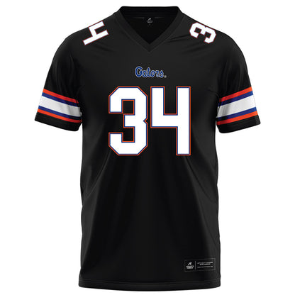 Florida - NCAA Football : Kelvin Jimenez - Black Football Jersey