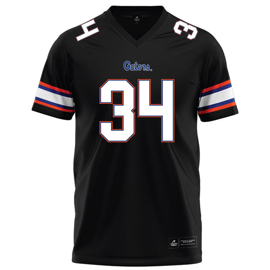 Florida - NCAA Football : Kelvin Jimenez - Black Football Jersey
