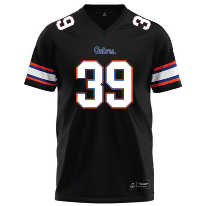 Florida - NCAA Football : Mack Mulhern - Black Football Jersey-0