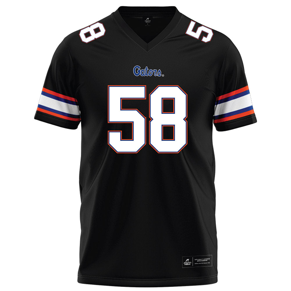 Florida - NCAA Football : Austin Barber - Black Football Jersey