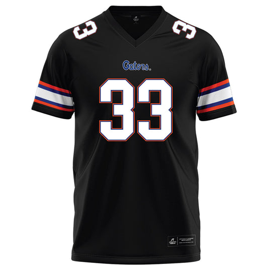 Florida - NCAA Football : Brien Taylor Jr - Black Football Jersey-0