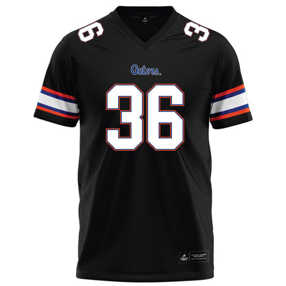 Florida - NCAA Football : Vincent Brown - Black Football Jersey-0