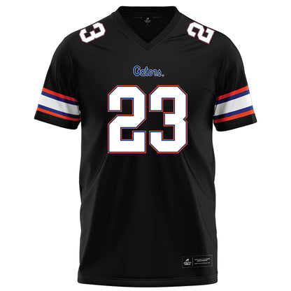 Florida - NCAA Football : Chad Gasper - Black Football Jersey-0