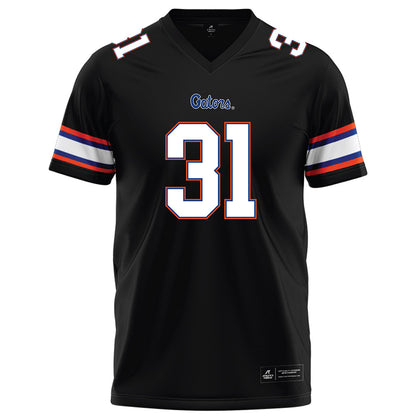 Florida - NCAA Football : Evan Jackson - Black Football Jersey-0