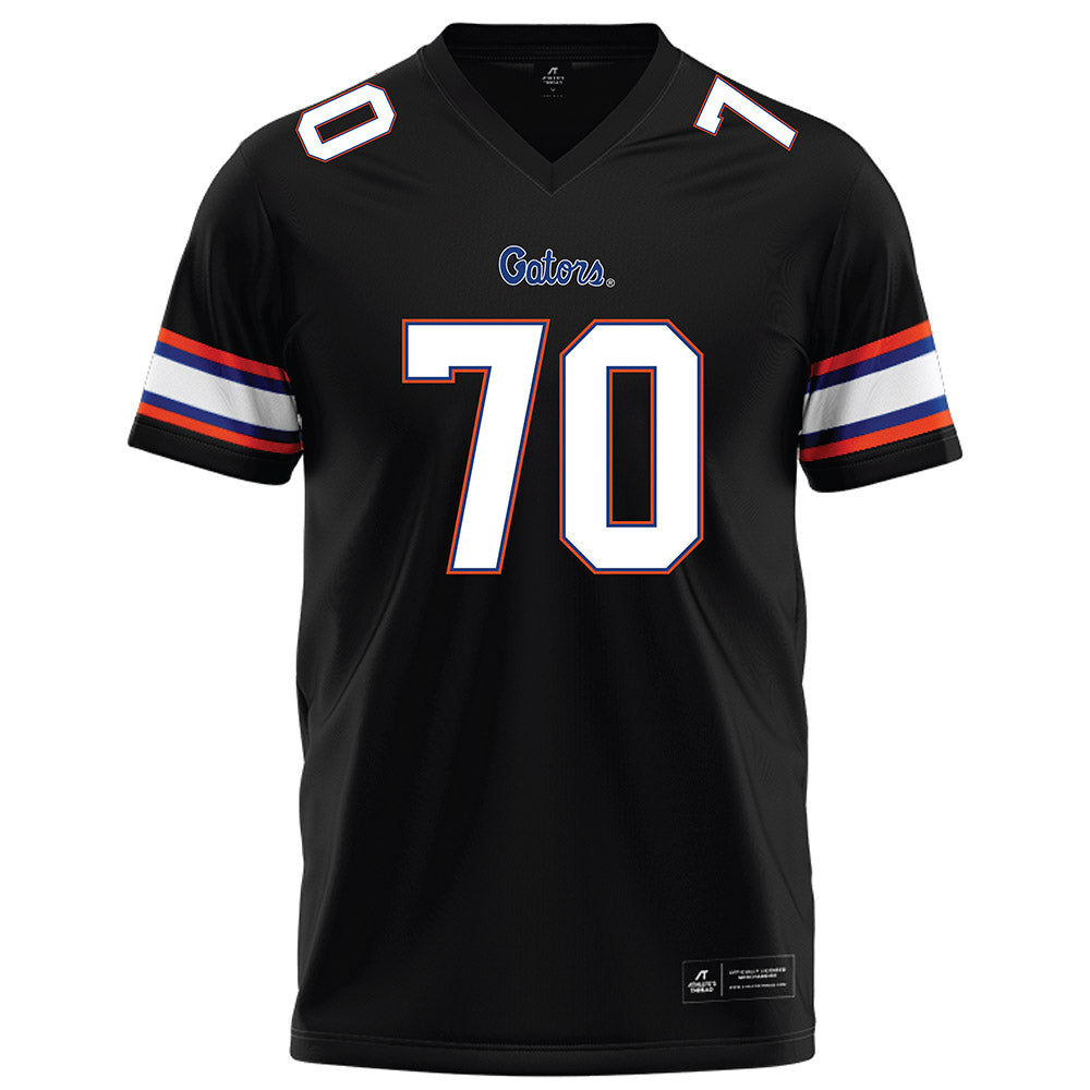 Florida - NCAA Football : Damieon George Jr - Black Football Jersey