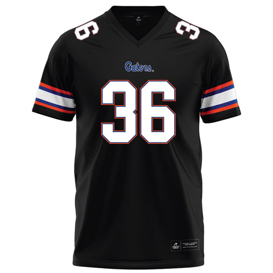 Florida - NCAA Football : Vincent Brown Jr - Black Football Jersey-0