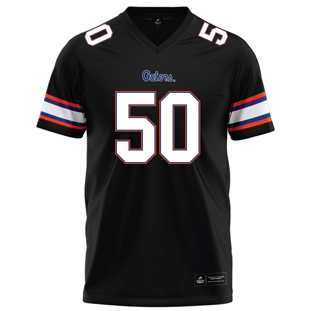 Florida - NCAA Football : Jason Zandamela - Black Football Jersey-0
