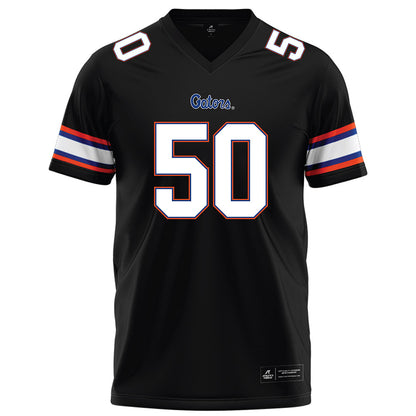 Florida - NCAA Football : Jason Zandamela - Black Football Jersey-0