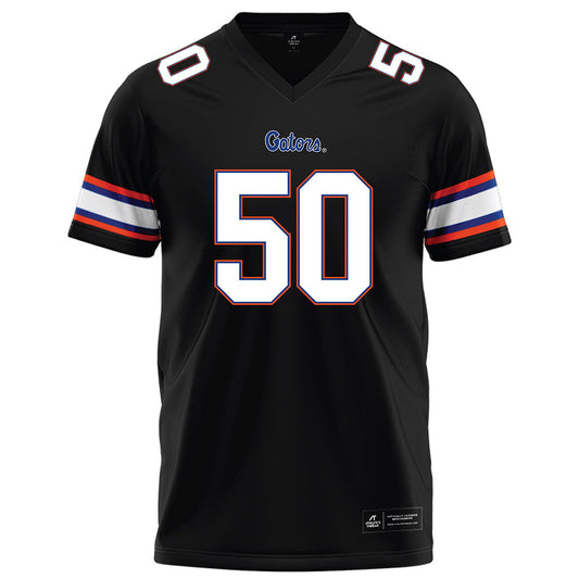 Florida - NCAA Football : Jason Zandamela - Black Football Jersey-0
