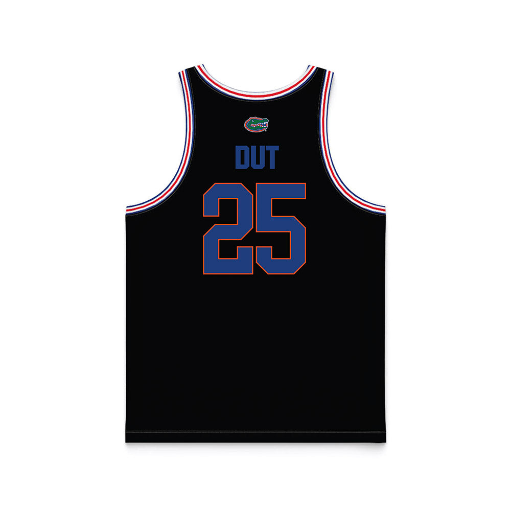 Florida - NCAA Women's Basketball : Beage Dut - Black Basketball Jersey
