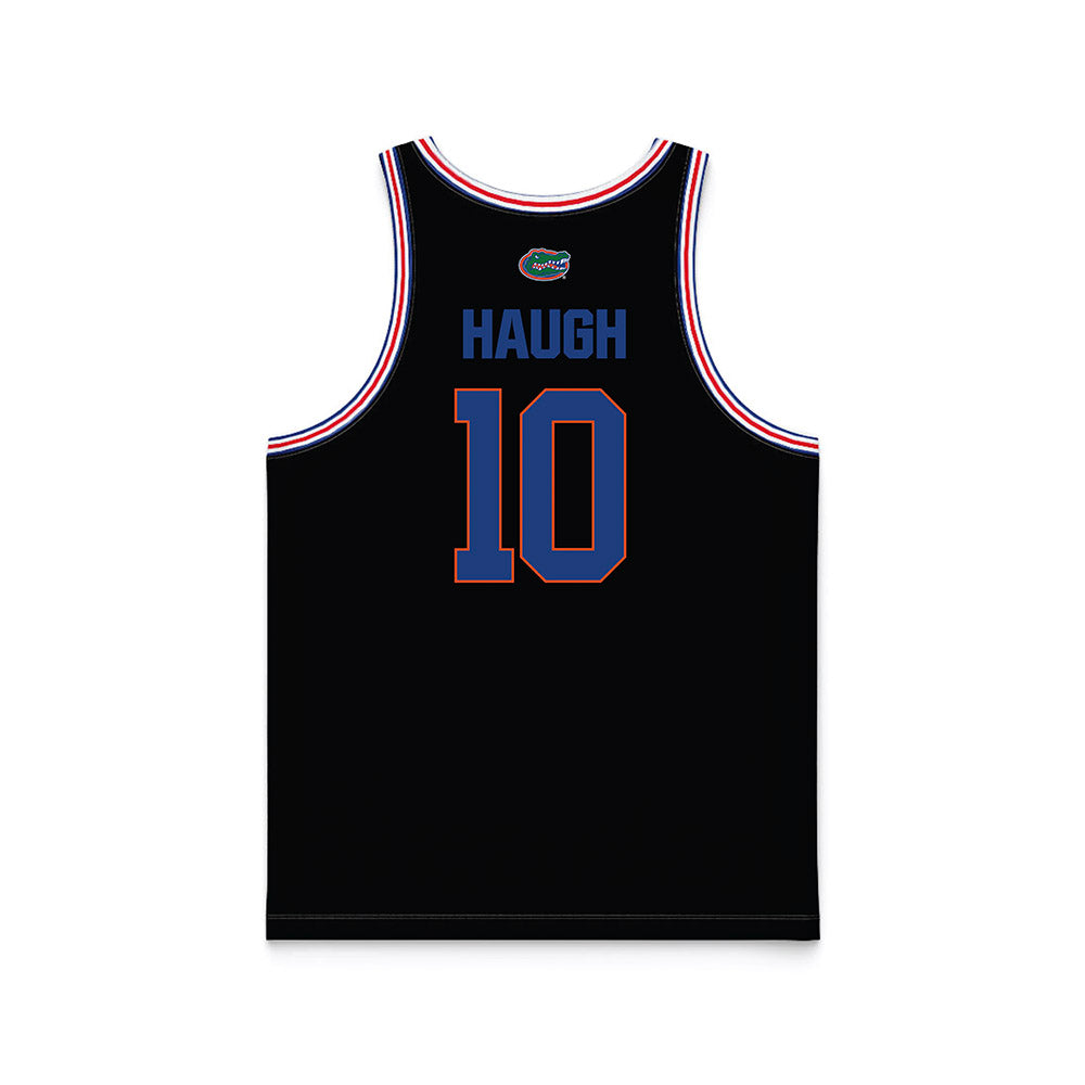 Florida - NCAA Men's Basketball : Thomas Haugh - Black Basketball Jersey
