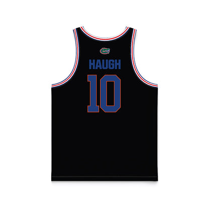 Florida - NCAA Men's Basketball : Thomas Haugh - Black Basketball Jersey