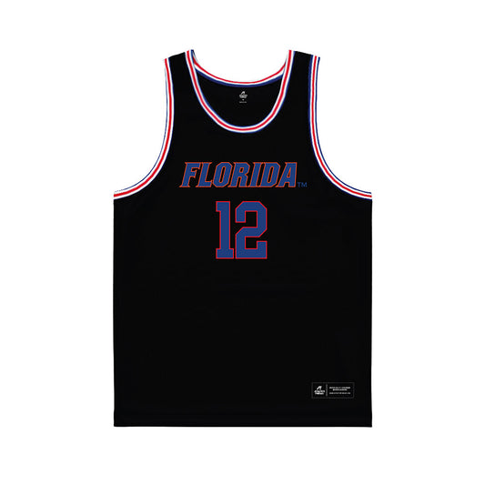 Florida - NCAA Women's Basketball : Daviane Mindoudi - Black Basketball Jersey-0