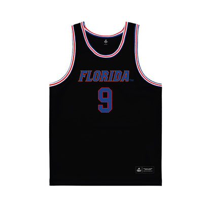 Florida - NCAA Women's Basketball : Alexia Dizeko - Black Basketball Jersey