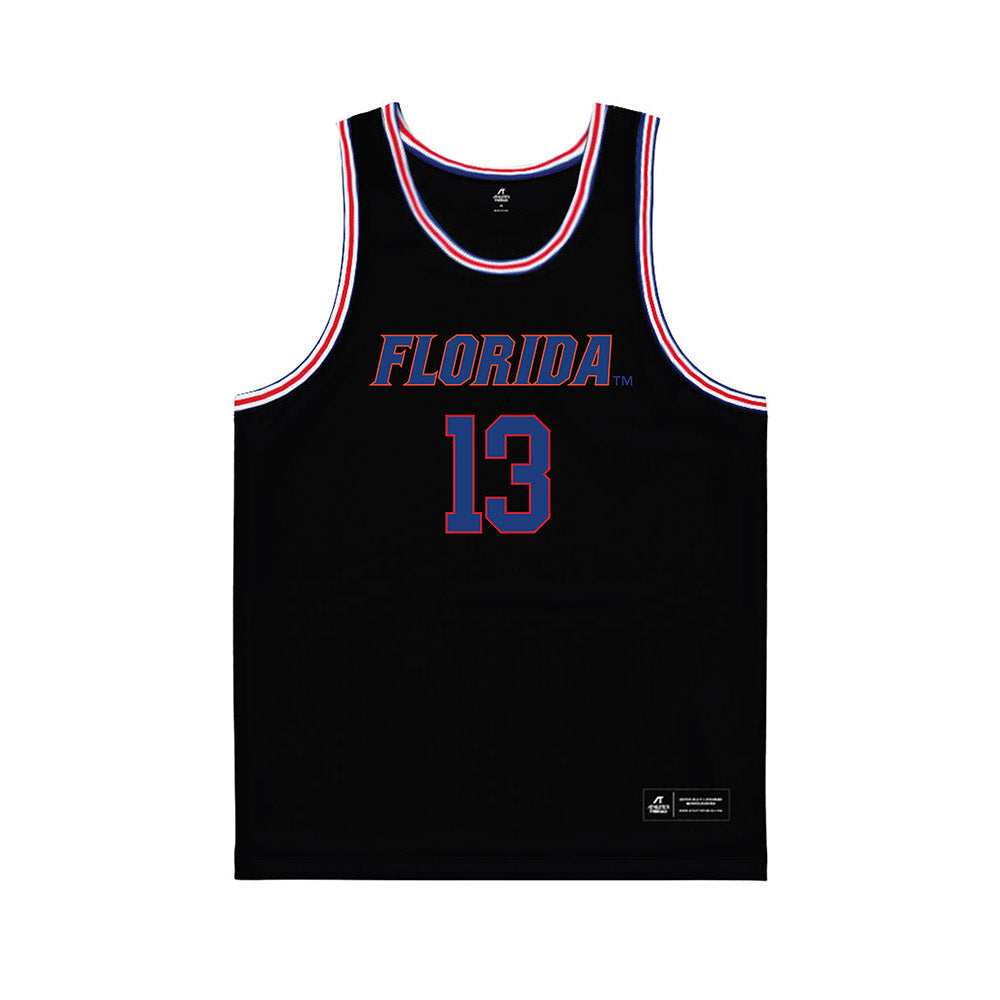 Florida - NCAA Women's Basketball : Laila Reynolds - Black Basketball Jersey