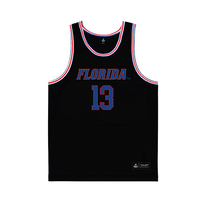 Florida - NCAA Women's Basketball : Laila Reynolds - Black Basketball Jersey