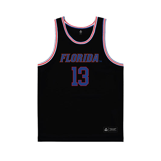 Florida - NCAA Women's Basketball : Laila Reynolds - Black Basketball Jersey