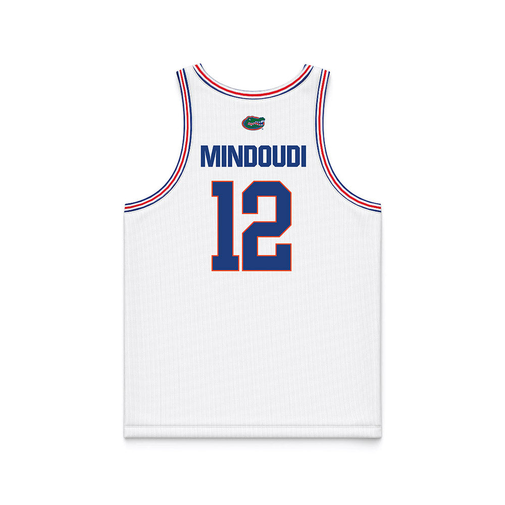 Florida - NCAA Women's Basketball : Daviane Mindoudi - White Basketball Jersey-1