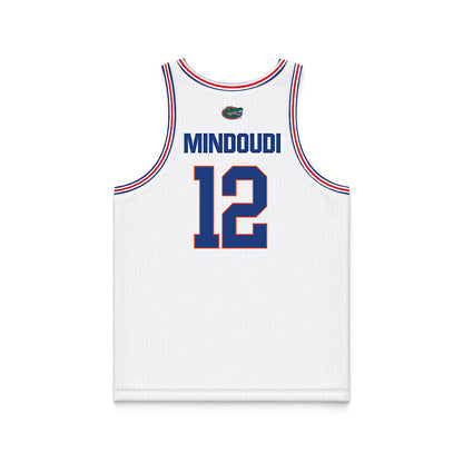Florida - NCAA Women's Basketball : Daviane Mindoudi - White Basketball Jersey-1