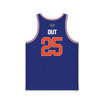 Florida - NCAA Women's Basketball : Beage Dut - Royal Basketball Jersey