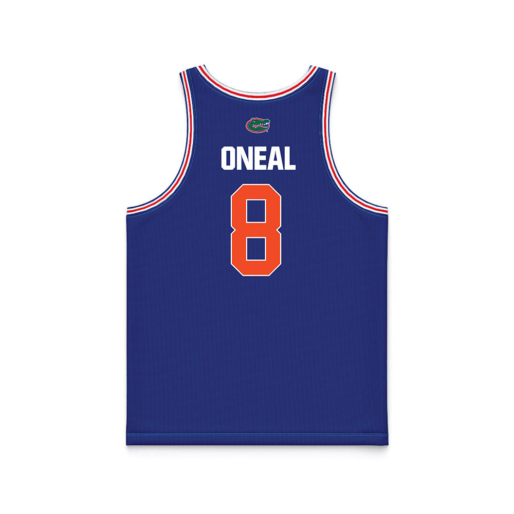 Florida - NCAA Women's Basketball : Mearah Oneal - Royal Basketball Jersey