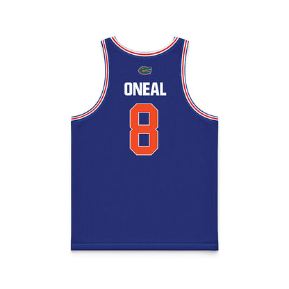 Florida - NCAA Women's Basketball : Mearah Oneal - Royal Basketball Jersey