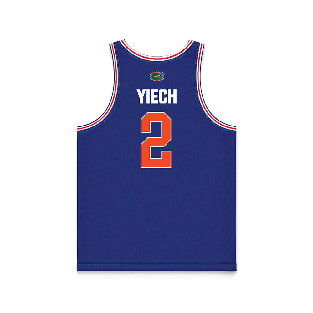 Florida - NCAA Women's Basketball : Nyadieng Yiech - Royal Basketball Jersey-1
