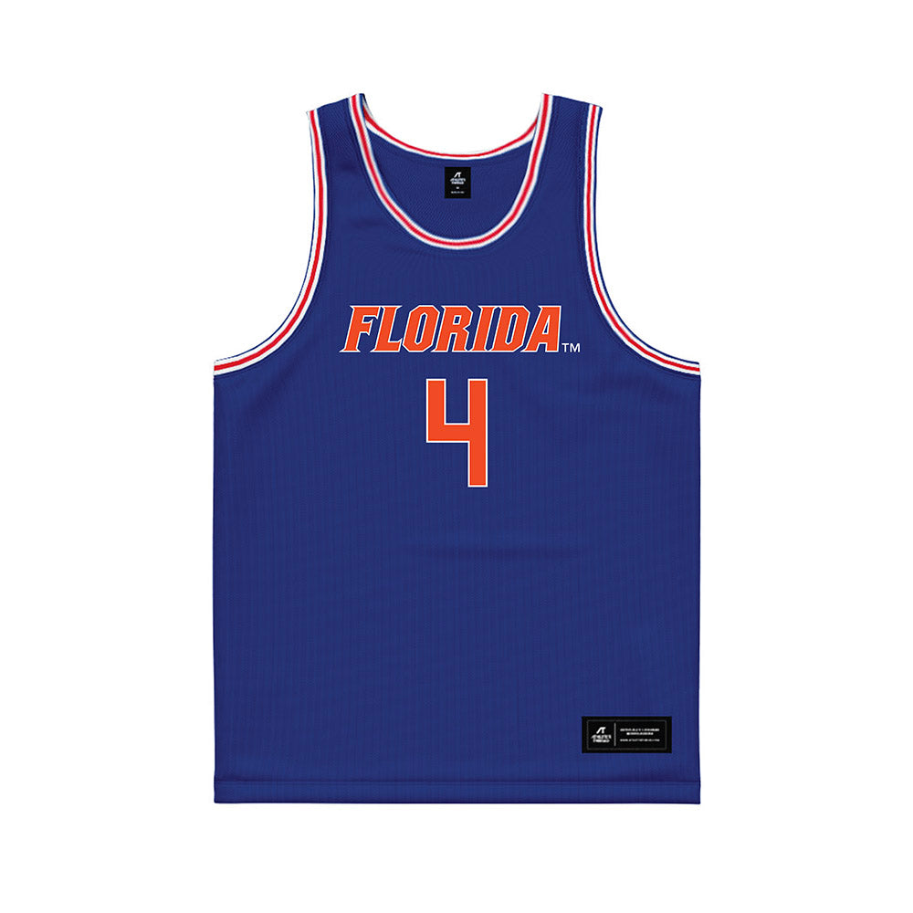 Florida - NCAA Men's Basketball : Alexander Lloyd - Royal Basketball Jersey-0