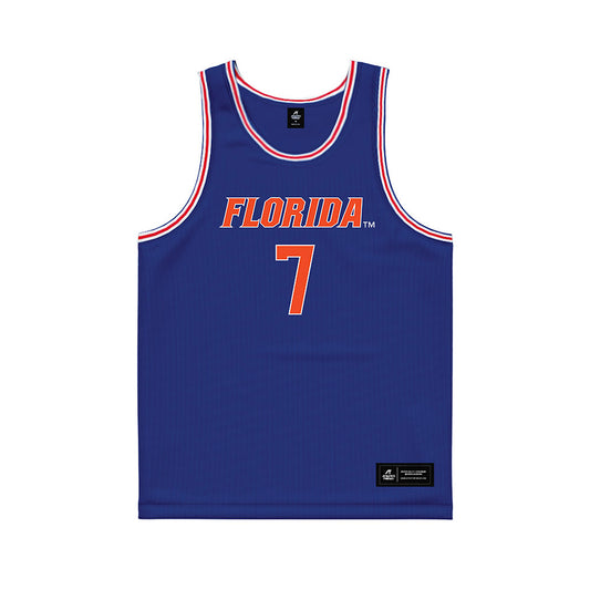 Florida - NCAA Women's Basketball : Emilija Dakic - Royal Basketball Jersey-0