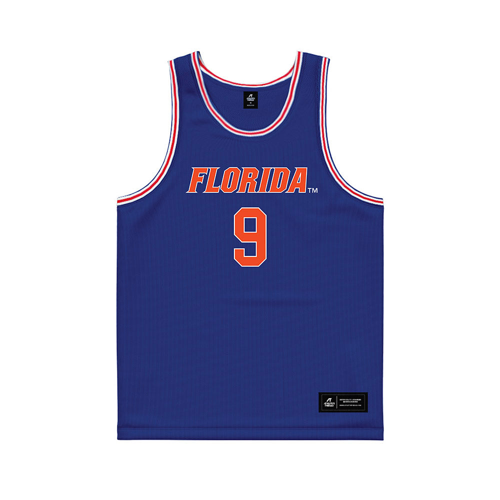 Florida - NCAA Men's Basketball : Rueben Chinyelu - Royal Basketball Jersey-0