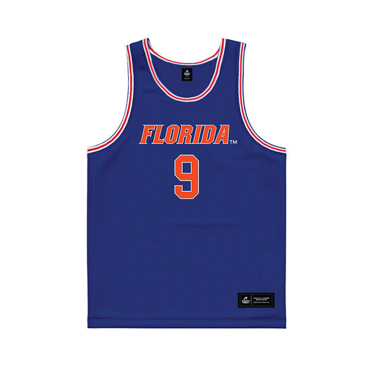 Florida - NCAA Women's Basketball : Alexia Dizeko - Royal Basketball Jersey