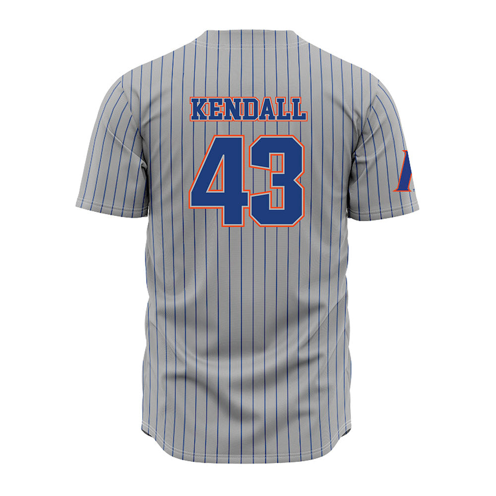 Florida - NCAA Baseball : Jacob Kendall - Grey Jersey-1