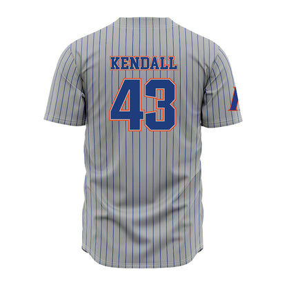 Florida - NCAA Baseball : Jacob Kendall - Grey Jersey-1
