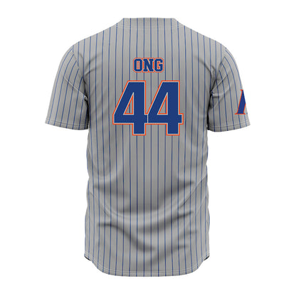 Florida - NCAA Baseball : Felix Ong - Grey Jersey