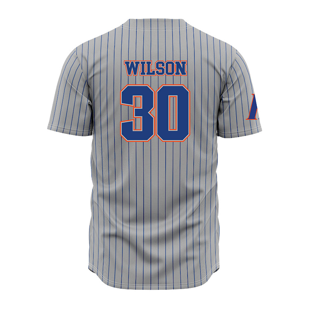 Florida - NCAA Baseball : Ashton Wilson - Grey Jersey