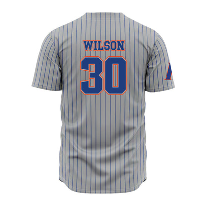 Florida - NCAA Baseball : Ashton Wilson - Grey Jersey