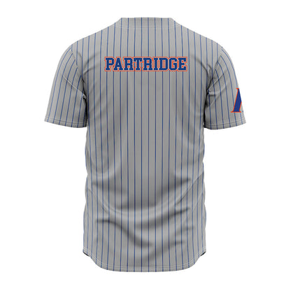 Florida - NCAA Baseball : Nic Partridge - Grey Jersey-1