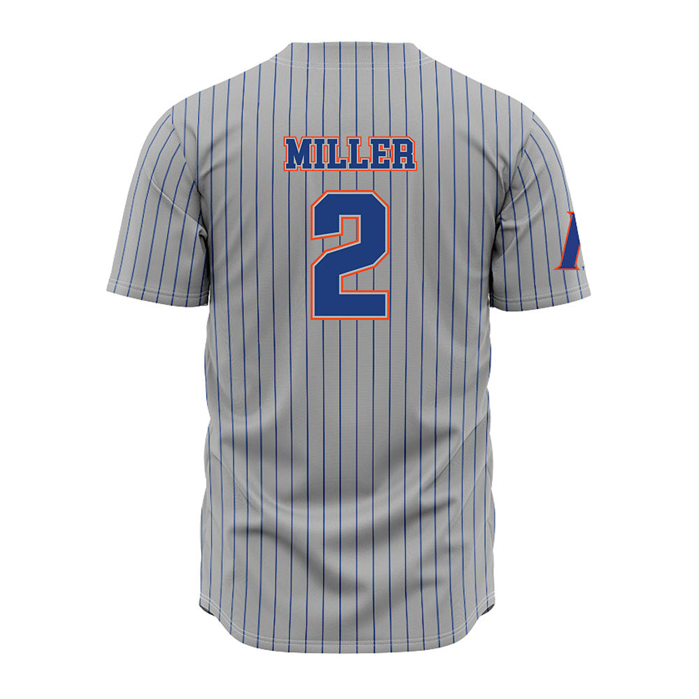 Florida - NCAA Baseball : Sam Miller - Grey Jersey-1