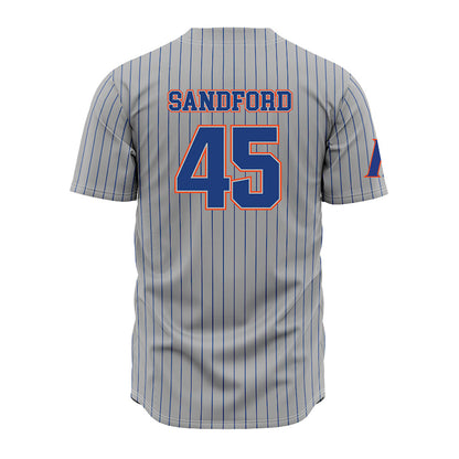 Florida - NCAA Baseball : Schuyler Sandford - Grey Jersey