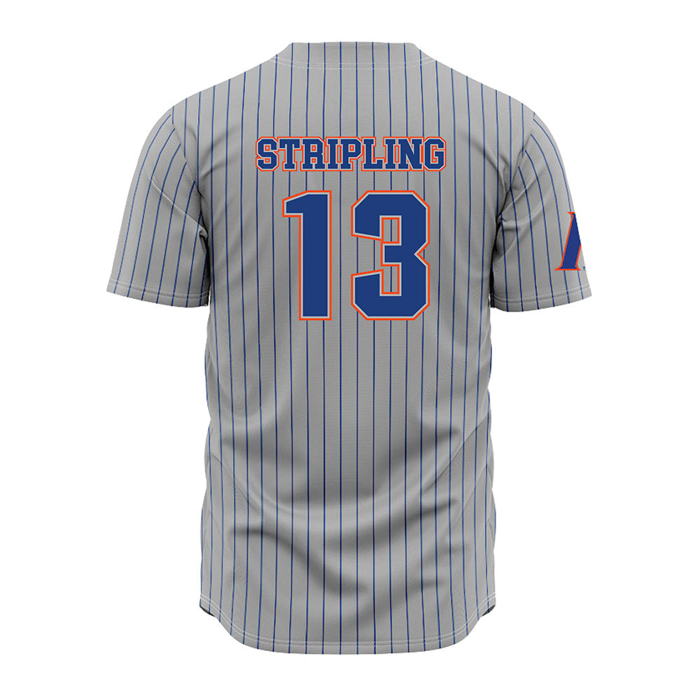 Florida - NCAA Baseball : Landon Stripling - Grey Jersey-1
