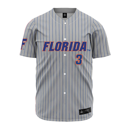Florida - NCAA Baseball : Kyle Jones - Grey Jersey