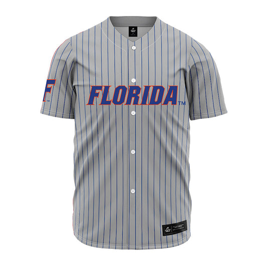 Florida - NCAA Baseball : Nic Partridge - Grey Jersey-0