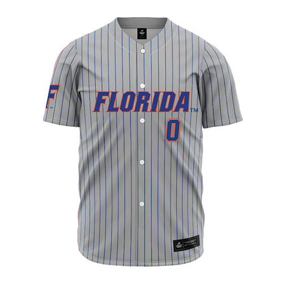 Florida - NCAA Baseball : Jaden Bastian - Grey Jersey-0