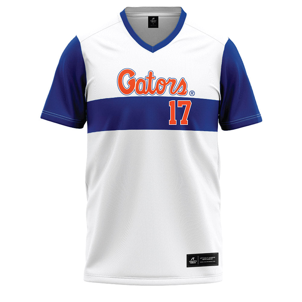 Florida - NCAA Baseball : Jacob Gomberg - White Baseball Jersey